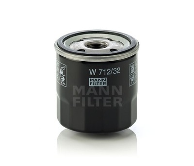 FILTRO OLEJU, DE ACEITE MANN W 712/32  