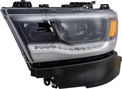 Dodge ram 1500 2019- лампа led передня ліва czarna nowa фото №1