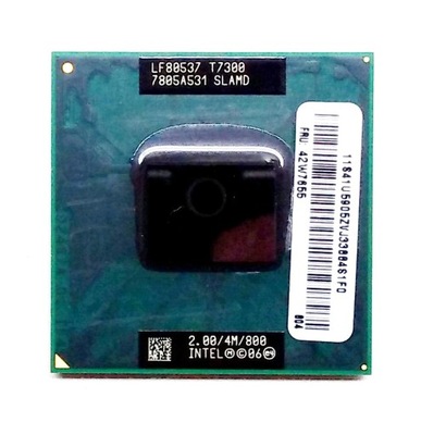 Procesor Intel Core2Duo T7300 2.0/4M/800 SLAMD