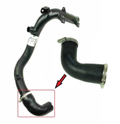 Шланг інтеркулер opel astra h 1.3 cdti 5835929 фото №1
