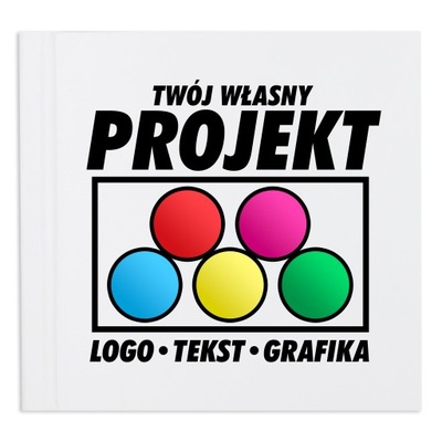 KSIĘGA GOŚCI NA WESELE TWÓJ PROJEKT LOGO BIAŁE