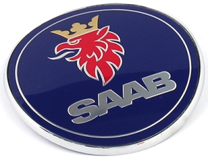 EMBLEMA AL CAPO (50 MM ) SAAB 900 9000 900NG 9-3  