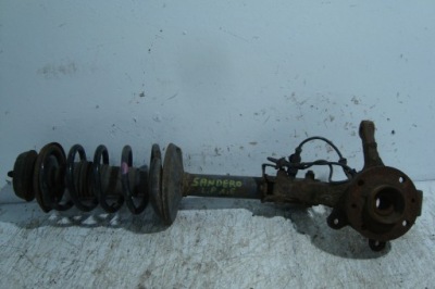 Поворотный кулак амортизационная стойка левый перед dacia sandero i 1,5 dci 08- фото №1