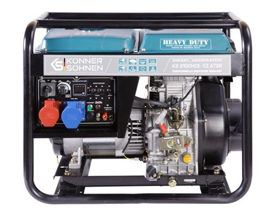 Generator KS 8100HDE-1-3 ATSR, 6kW Diesel