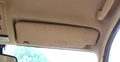 Защита солнцезащитная правая bmw x3 e83 кремовый фото №1