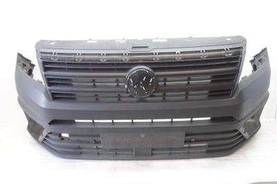 Бампер перед vw crafter ii 12-22 6pdc радар 7c0807221a фото №1