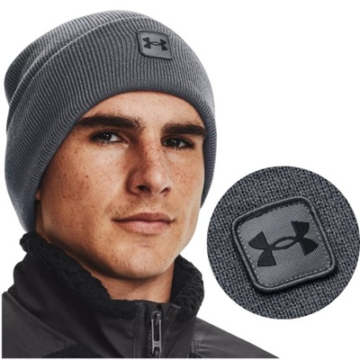 MĘSKA CZAPKA UNDER ARMOUR BEANIE ZIMOWA CIEPŁA