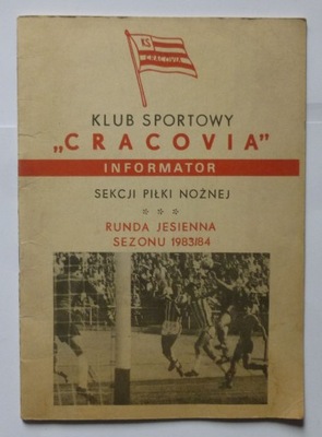 KLUB SPORTOWY CRACOVIA INFORMATOR SEKCJI PIŁKI