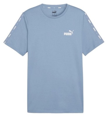 KOSZULKA PUMA T-shirt ESS+ TAPE TEE męska PUMA BLUE -roz L