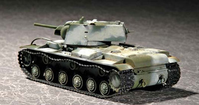 Model TRUMPETER 07232 czołg KV-1 M 1941 mała wieża