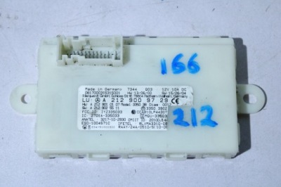 Mercedes w166 gle модуль блок управления a2129009729 фото №1