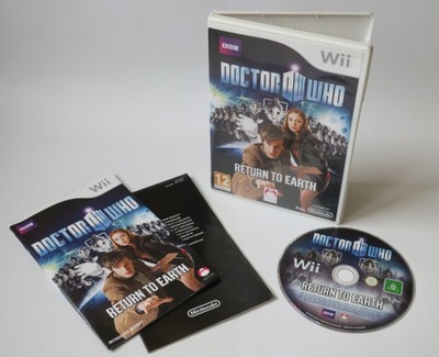 Wii DW DOCTOR WHO RETURN TO EARTH NINTENDO Wii