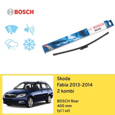 LIMPIAPARABRISAS NA PARTE TRASERA DO SKODA FABIA 2 UNIVERSAL (2013-2014) BOSCH  