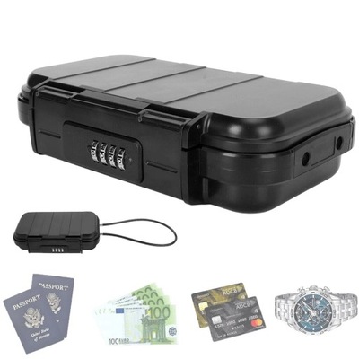 PRZENOŚNA BEZPIECZNA SKRZYNKA NA HASŁA Z BEZPIECZNYM HASŁEM