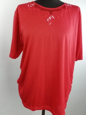Bluzka czerwona z haftem rozmiar 40 - 42