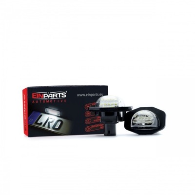 Ліхтарі номерного знака реєстраційний led 2szt гомологація фото №1