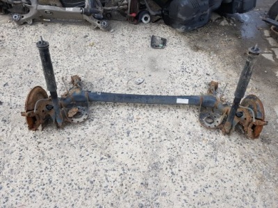 Toyota yaris iii 3 11-17r балка подвеска задняя фото №1