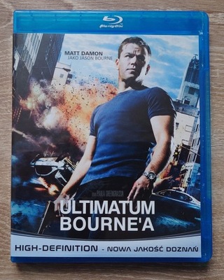 Film ULTIMATUM BOURNE'A płyta Blu-ray