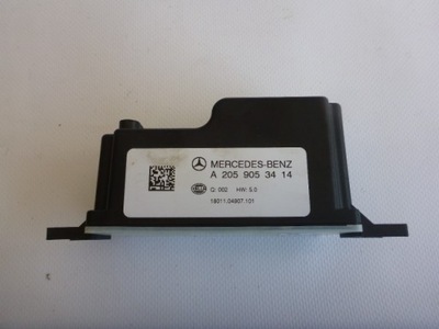 Модуль блок управления напряжения mercedes w205 фото №1