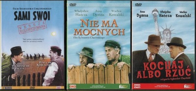 Sami swoi Nie ma mocnych Kochaj albo rzuć 3xDVD