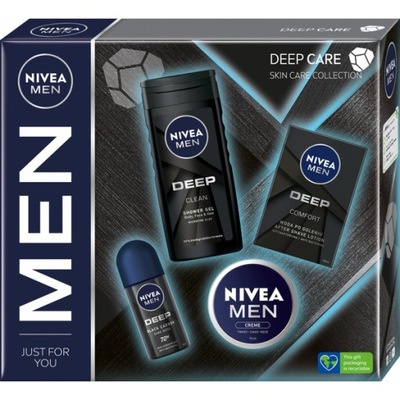 NIVEA MEN Deep Zestaw kosmetyków dla mężczyzny