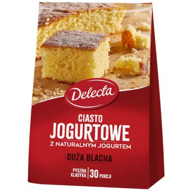 Delecta Duża Blacha - CIASTO JOGURTOWE