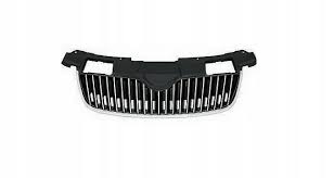 Skoda fabia ii lift 10+ решётка радиатора решётка радиатора хром фото №1