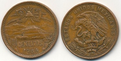 Meksyk 20 Centavos - 1964r ... Monety