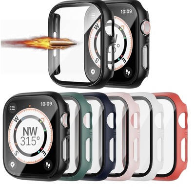 ETUI OCHRONNE DO APPLE WATCH SE 6 / 5 / 4 44MM (6 SZTUK)