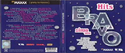 BRAVO HITS - ZIMA 2011 Taio Cruz Rihanna David Guetta Benny Benassi - 2CD