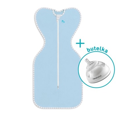 Otulacz Swaddle UP - rozmiar XS - niebieski - ETAP