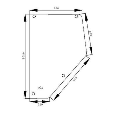 VENTANAS DE PUERTA PARTE TRASERA DERECHO IZQUIERDO D6916  