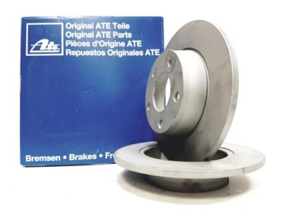 Ate тормозные диски задняя audi a6 4b c5 allroad quattro 255mm фото №1