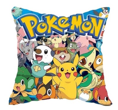 Poduszka dekoracyjna dla dziecka Jasiek 45x45 cm Pokemon