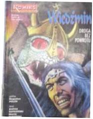 Komiks nr 8/1993 Wiedzmin droga bez powrotu -