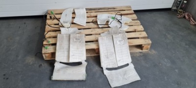 A6 c7 4g мат подогрев сиденье задняя сиденье левая правая коврики a7 4g фото №1