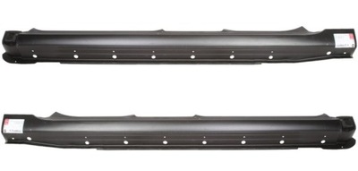 Пороги toyota corolla e12 2002-2007 порог левый + правый оцинковка klokkerholm фото №1