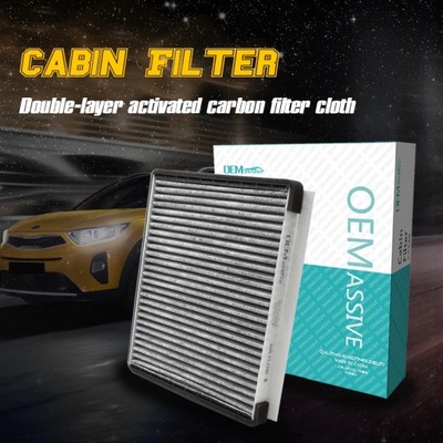 CAR ACTIVATED CARBON CABIN AIR FILTRAS FOR HYU 