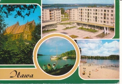 Pocztówka Iława - 011636