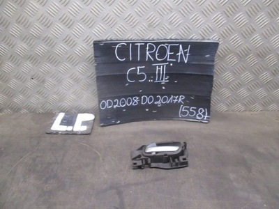 Ручка левый перед citroen c5 iii x7 08-17r фото №1
