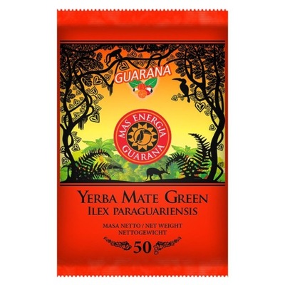 Yerba Mate Green Mas Energia Guarana 50g