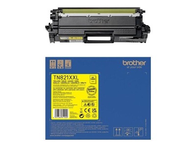 BROTHER TN-821XXLY Ultra High Yield Yellow Cartridge for EC Prints 12000