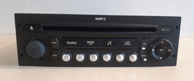 RADIO CD MP3 PEUGEOT 207 307 DE CARGA EXPERT 807 FIAT SCUDO CITROEN JUMPY C8  