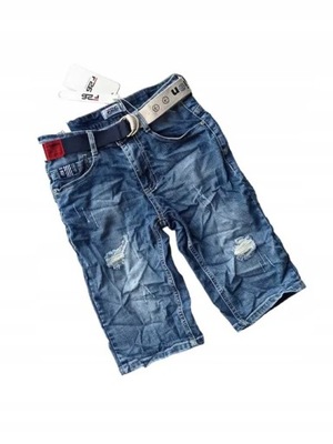 Krótkie spodenki szorty jeansowe dla chłopca nowy rr.,29