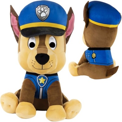 PSI PATROL PIESEK CHASE POLICJALNT MASKOTKA PLUSZAK 40 CM
