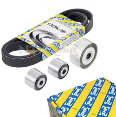 Ремінь клиновий ролики kpl snr do peugeot 306 1.9 фото №1