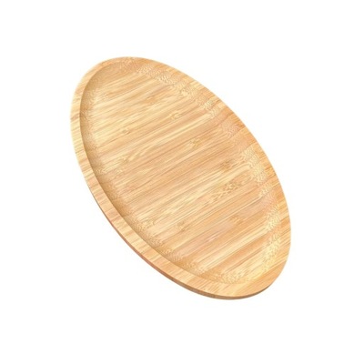 Drewniana taca z przekąskami Drewniane tace Talerz z jedzeniem