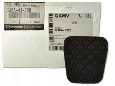 Mazda6 gh 08-12 накладка педаль сцепления тормоза фото №1