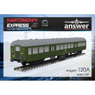 Wagon 120A - 1/87 KexK029