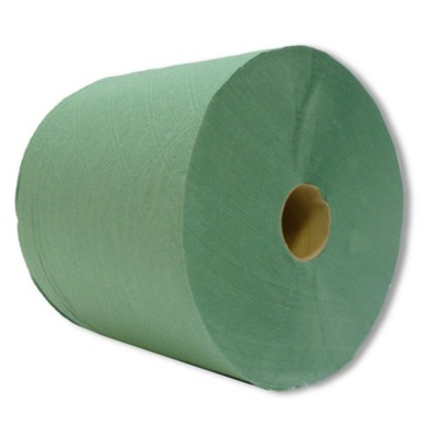 CZYŚCIWO papierowe RĘCZNIK PAPIEROWY zielony 360m